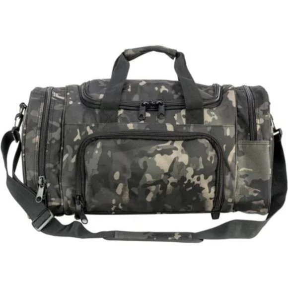 Military Tactical Duffle Bag Black Multicam - Picture 3 of 8